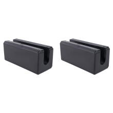 2X Boat Transom Saver Rubber Boat Motor Engine Support for Outboards Motor with Hydraulic Tilt Systems Marine