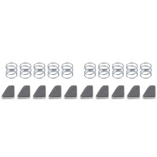 10X for X1 P1 Series AMS 5-Way Splitter Assembly: Hall Magnet Spring Feed Port Spare Parts, 3D Printer Parts