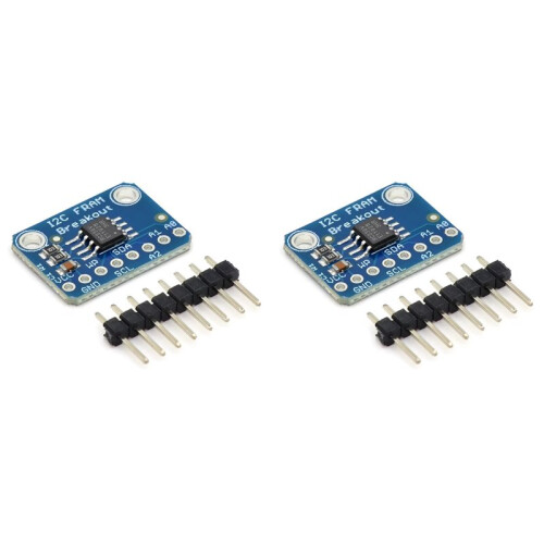 2X MB85RC256V FRAM Breakout Non-Volatile Memory IC VCC/Logic FRAM Breakout Board Module for IoT Sensor Wearable Device