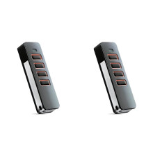 2X Control Remoto para Puerta de Garaje SOMloq2 de 868 MHz para SOMMER 4018 4019 4018V000 4018V064.