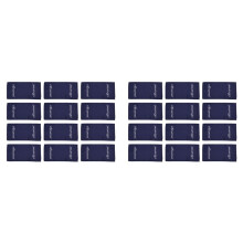 24 Pieces Reserved Seating Signs for Chairs 22 Inch Reserved Signs for Church Pews Cloth Placeholder for Restaurant A