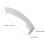 2X Refrigerator Door Plastic Handle Compatible for  - Freezer Door Handle Replacement Grip Part 10