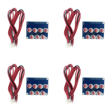 4X 4S 6A Active Equalizer Lifepo4 Li-Ion Battery Balancer Transfer Balance Board F/ 4 Strings 12V BMS Protection
