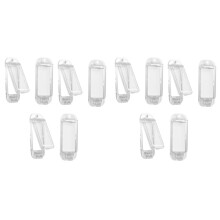 12-Pack Kindveilige Beschermhoezen voor Lichtschakelaars, Transparant Veiligheidsslot voor Thuis
