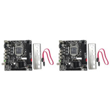 2X B75 Motherboard LGA1155 DDR3 Support for I3 I5 I7 2nd/3rd Gen SATA3 USB3.0 Micro-ATX PC Mainboard