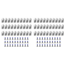 60Pcs Replacement Blades for Navimow Lawn Mower Blades Replacement Robotic Lawnmower Blades with Screws