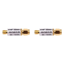 2X High Pass Filter VHF-5500+ 6000-11500MHz Circuits