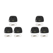 6 PCS Garage Door Remote Compatible with Multicode 300mhz 10 Dip 3089 3060 3070 Gate Opener with Keychain