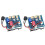 2X PWM PC CPU Fan Speed Controller with Temperature Probe,  12V 5A - Stlxy 1