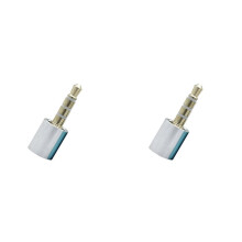 2 Stück 3,5-mm-Mikrofon-Audioblocker mit Mikrofonsperre für Ohrstöpsel zum Schutz Ihrer Privatsphäre für Laptops, Tablets und Smartphones