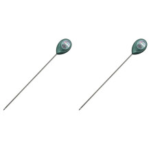 2X Hygromètre à Sonde Longue pour Plantes D'Intérieur et D'Extérieur de Taille en Pot, avec Indicateur D'Humidité et Sonde de Profondeur