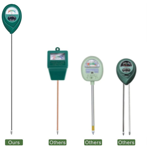 2X Long Probe Deep Use Soil Moisture Meter, Water Monitor Indicator Sensor, Hygrometer 2