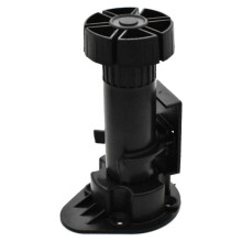 24 Pack Black Cabinet Leveler Legs Furniture Legs Adjusts From 3-7/8 Inch to 5-1/8 Inch , for Furniture, Cabinets