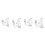 4X Supporto per Spada Laser Supporto per Spada Laser A Parete, Adatto per Supporto per Spada Laser, Spada Laser, Spada Laser 1