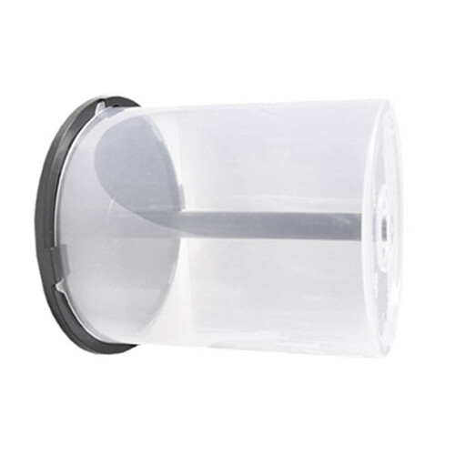 2X Large Capacity CD/DVD Storage Container Clear Plastic DVD Holder Compact Disk Organizer for Home Office Shelf 2
