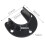8PCS Closet Rod Brackets Support Flange Holders with Screws U Shaped Wardrobe Bracket Pole Socket End Caps for 32mm Rods 4