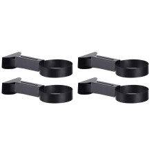 4pcs Adjustable Wall Bracket for 11cm Diameter Fish Bubble Lamps Secure and Stylish Aquarium Light Holder