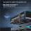 2X COOLMOON Aluminum GPU Brace Adjustable  Card GPU Holder for Vertical GPU in PC Case Universal Black 6