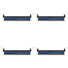 4X DDR4 288Pin DIMM Adapter Riser Memory Tester Memory Protection Card Card Circuit Expansion Board Raiser Card Ear