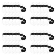 Armmärkeshållare Armband ID-Kort Märkehållare med Justeringsspänne Universalstorlek för Arbetspass (40 St)