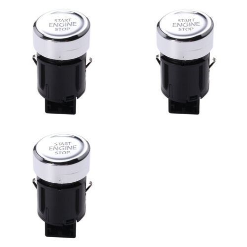 3X Car Ignition Stop Start Button  Engine Start  One Button Start  5NG959839A for   2016-2024