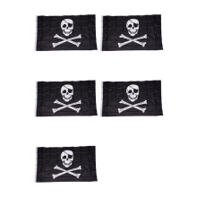 5X Drapeau de Pirate Crane et Os Croises Jolly Rodger Large 5x3' Taille