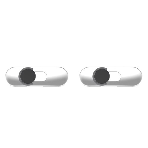 2X Front Camera Cover for Android Phones Webcam Blocker for Single Front Camera Black
