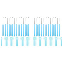 72Pcs Loom Hook Set,Knitting Loom Hook Crochet Needle Hook Plastic Sewing Needles for Knitting Looms Knitting Boards A