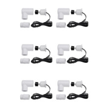 6X SS2 Float L-Shape with 3/4 Inch Adaptor and 6Ft Wire Water Float for HVAC Drain Pan Condensate Outlet