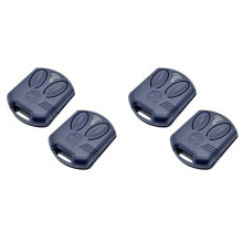 4pack 433MHz Rolling Code Remote Control Garage Door Opener for FADINI JUBI 433-2 JUBI 433-4 Handheld Transmitter