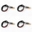 4X Motorcycle Rear Set Hydraulic Pressure Banjo  Brake Light  for 1