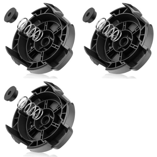 3X DWO1DT995 Weed Trimmer  Cap & Spring Replacement for  Quickfeed String Trimmer , DCST922P1 DCST922B