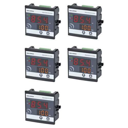 5X da-VIP04 Digital Adjustable Overcurrent Ammeter(0.1-999A)