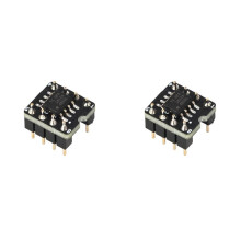 2X OPA1612 Dual Op Amp Ultra-Low Distortion (0.000015%) Dual Operational Amplifier, SMD to DIP, Thickened Pins