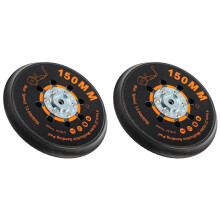 2pcs 6 Inch Sander Backing Pad with 37 Holes 150mm, for MAXXT, for Orbital Sander and Polisher, Max Speed 12,000 RPM