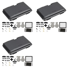 3 Set Replacement for NDS Game Console Full Set Shell Cover with Buttons Protective Case Accessories A