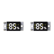 2X Battery Level Indicator Module 1S 2S 3S 4S Series Battery Meter Lithium Battery Display Module No Button