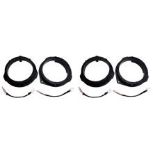4pcs Car Speaker Pad Adapter Washer Stand Base Sub Woofer Audio Mount 6.5 Inch Bass Horn Pad for
