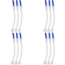 12-Pack Universal Fit 360Spray Bottle Adapter, Weighted Tube Replacement for Sprayers, Universal Connector