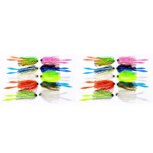 20Pcs Silicone Spinnerbaits Skirts Replacement Fishing Lure Buzzbaits Fishing Jig Skirts Lure Making Fishing Accessories