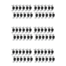 Sound Isolation Clips 72pack Sound Proofing Mounting Clips - Reduces Noise From Noisy Neighbours - Drywall Soundproofing