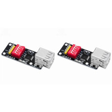 2X CH9350 Module HID Keyboard Mouse to Serial Port Virtual Keyboard Scanner to Serial Port KVM Converter