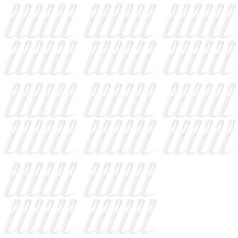 96Pack 6/3 mm Empty Fillable Blank Paint Touch Pen Markers Round Tilted Paint Pens for Art Painting Kit