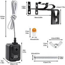 5X 820CB Garage Door Safety Sensor & Brackets Replacement Kit for 41A5034/ G801CB-P/801CB/041-0136
