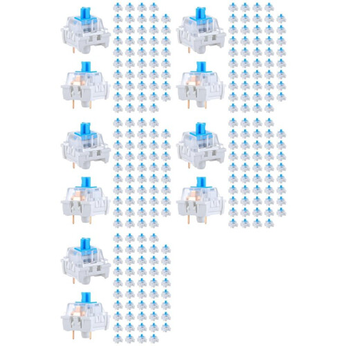 500 PCS Mechanical Keyboard Switches Keyboard Clicker 3 Pin   Replacement Keyboards Keys