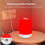 2pcs 670nm Red Light Night Light for Sleep with Timer, Rechargeable, Dimmable, Sleep Aid Lamp  Light Blocking 9