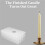2X 6-Hole Long Pillar Silicone Candle Mold for DIY Candle Making, Versatile Cylinder Design 6
