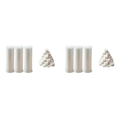 Towel Refills for Hot Face Towel Heater Machine, White, 120 Count, 20pcs Per Roll