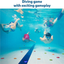 2X Diving Gems Pool Toys: 64 Colorful Gems for Underwater with Mesh Bag
