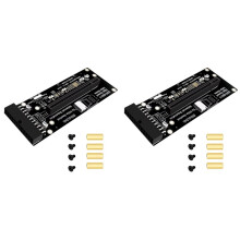 2X Oculink SFF-8612 to PCI-E 4.0 X16 Adapter Riser Card 24Pin Power Supply for GPU High-Speed Stable Extension